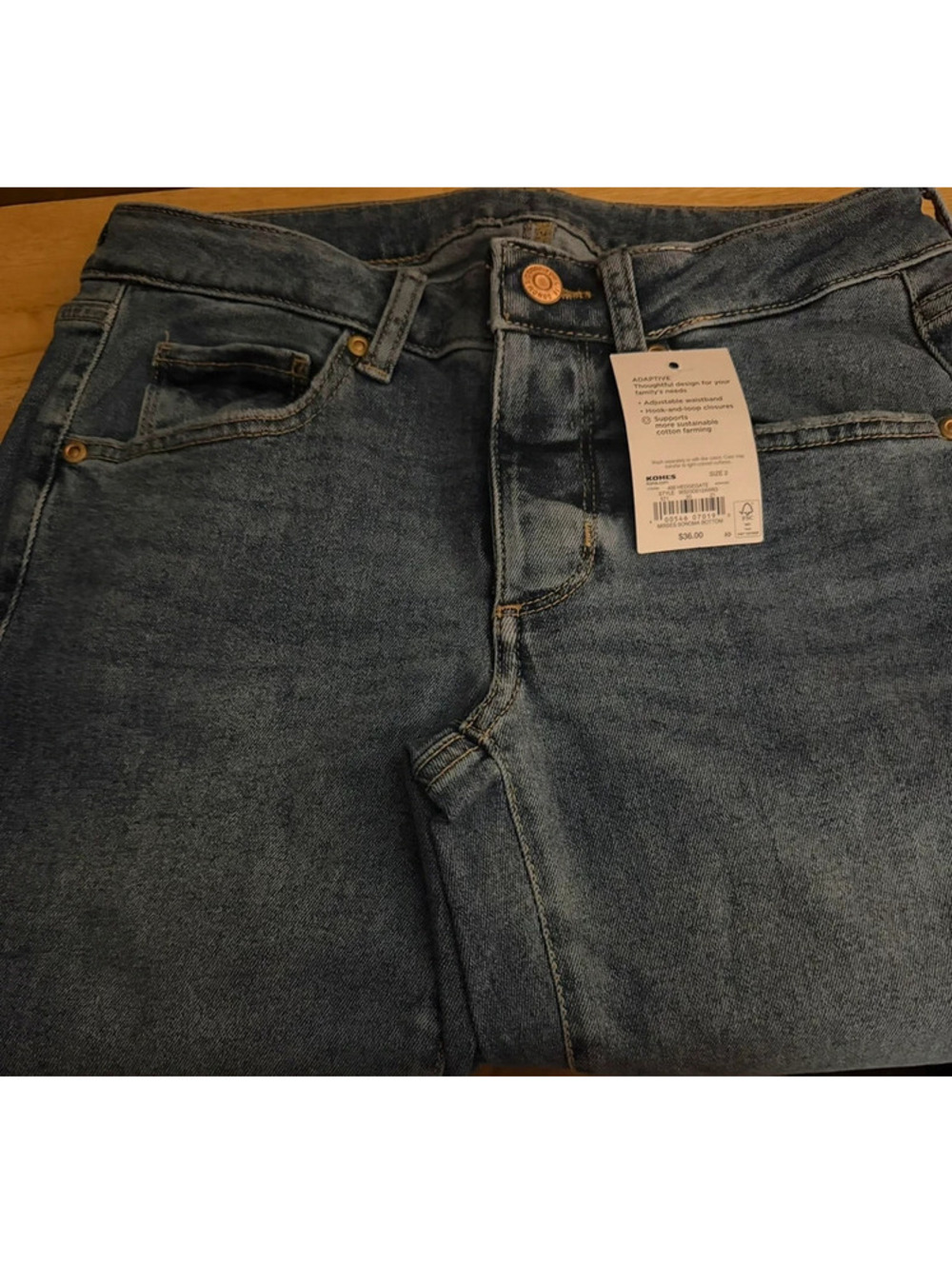 Sonoma Women’s Adaptive Jeans Size 2 – New With Tags
